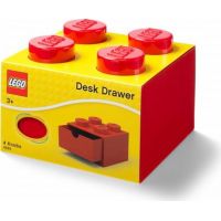LEGO® úložný box 4 se šuplíky červený 2