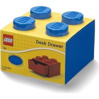 LEGO® úložný box 4 se šuplíky modrý 2