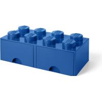 LEGO® Úložný box 8 se šuplíky Modrá - Poškozený obal 2