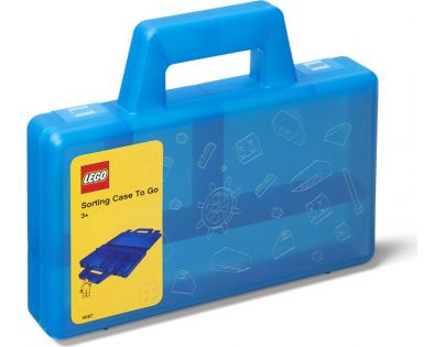 LEGO® úložný box TO-GO modrý