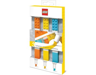 LEGO® Zvýrazňovače mix barev 3 ks