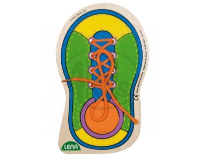 LENA 32026 - Navlékací obrázek, bota Leon