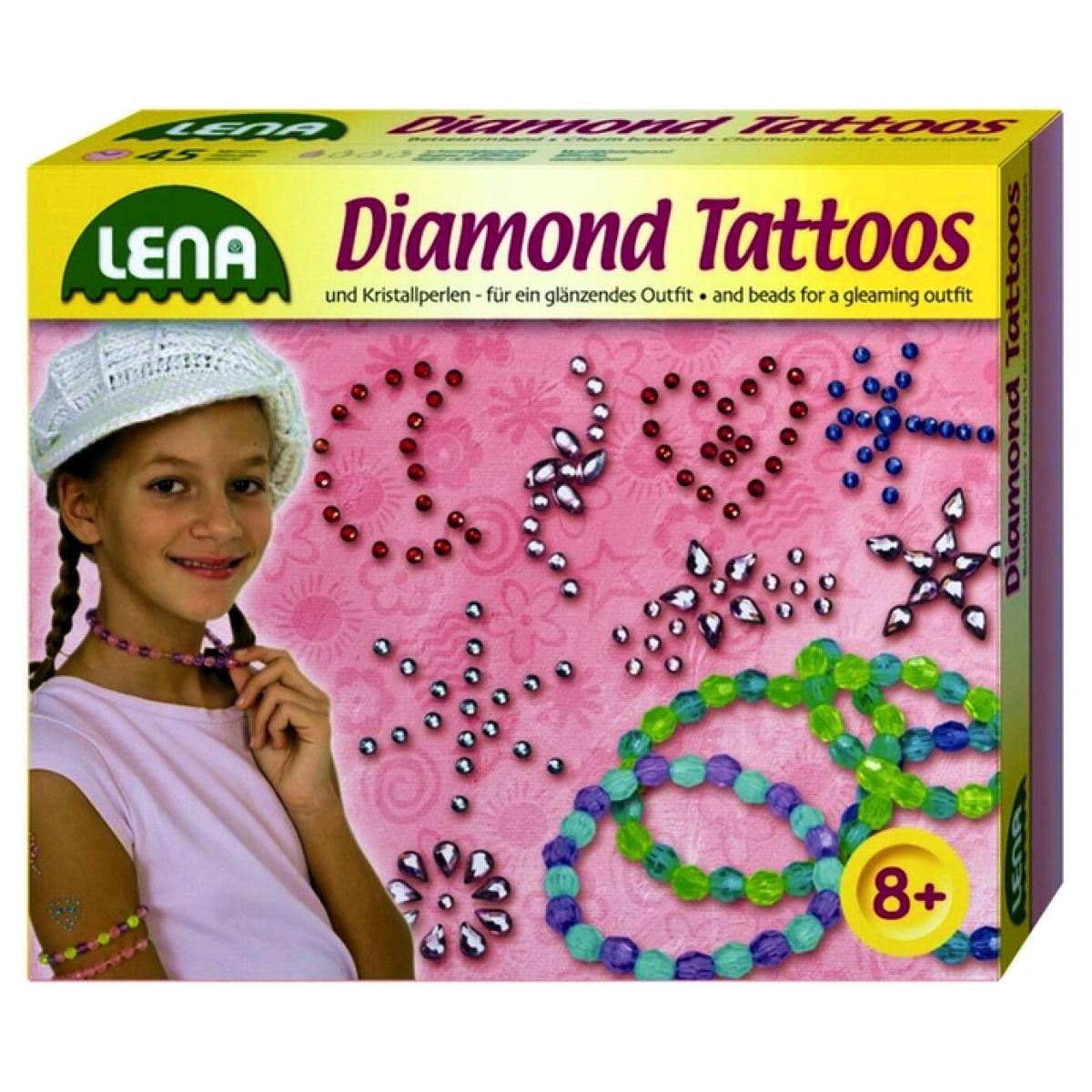 LENA 42263 - Diamantové tetování