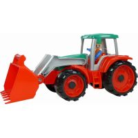 Lena Truxx Traktor s přívěsem na seno s ozdobným kartónem - Poškozený obal 2