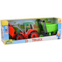 Lena Truxx Traktor s přívěsem s ozdobným kartónem 3
