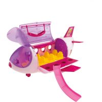 Letadlo plastové s panenkami, oblečky a s plážovým setem 3