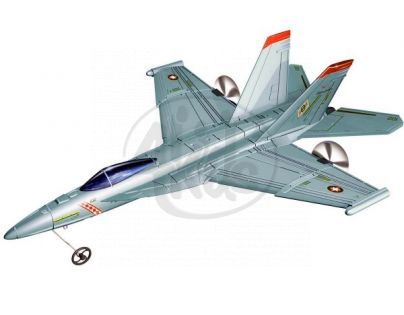 Letadlo R/C F18 - Modrá