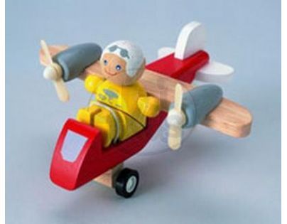 Letadlo s pilotem Plan Toys