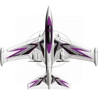 Silverit Letadlo X-Twin R/C Air Acrobat - Fialová 2