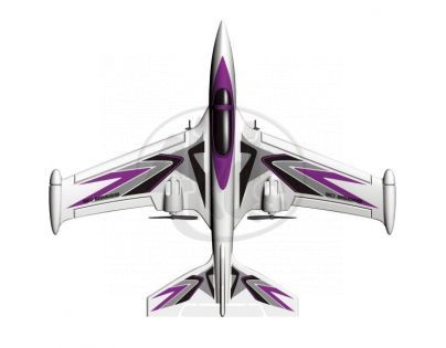 Silverit Letadlo X-Twin R/C Air Acrobat - Fialová