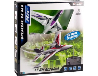 Silverit Letadlo X-Twin R/C Air Acrobat - Fialová