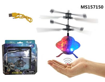Mustar Létající UFO s LED světly