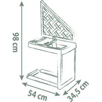 Smoby Letní kuchyňka Life k domečku 3