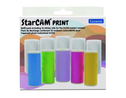 Lexibook 10 náhradních rolí samolepek do fotoaparátů řady DJ150