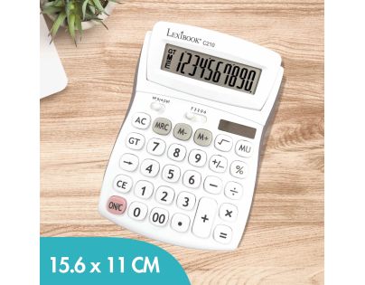 Lexibook 10místná kalkulačka s nastavitelným úhlem obrazovky