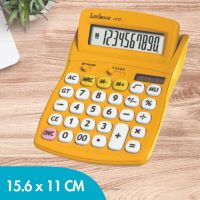 Lexibook 10místná kapesní kalkulačka s gumovým povrchem žlutá 6