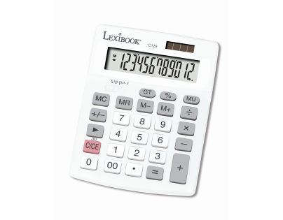 Lexibook 12místná kapesní kalkulačka solární s baterií
