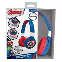 Lexibook 2v1 bluetooth skládací sluchátka Avengers s limitem hlasitosti 6