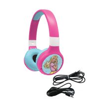 Lexibook 2v1 bluetooth skládací sluchátka Barbie s limitem hlasitosti 2