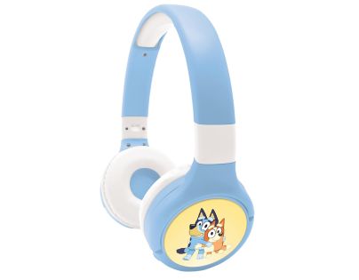 Lexibook 2v1 bluetooth skládací sluchátka Bluey s limitem hlasitosti