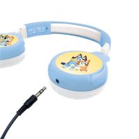Lexibook 2v1 bluetooth skládací sluchátka Bluey s limitem hlasitosti 4