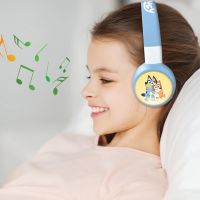 Lexibook 2v1 bluetooth skládací sluchátka Bluey s limitem hlasitosti 6