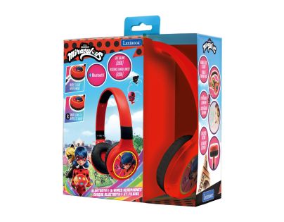 Lexibook 2v1 bluetooth skládací sluchátka Kouzelná Beruška s limitem hlasitosti