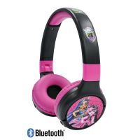 Lexibook 2v1 bluetooth skládací sluchátka Monster High s limitem hlasitosti 3