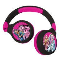 Lexibook 2v1 bluetooth skládací sluchátka Monster High s limitem hlasitosti 4