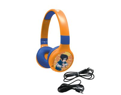 Lexibook 2v1 bluetooth skládací sluchátka Naruto s limitem hlasitosti
