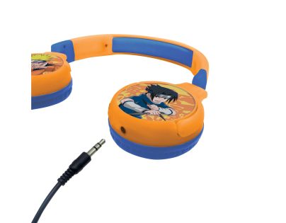 Lexibook 2v1 bluetooth skládací sluchátka Naruto s limitem hlasitosti