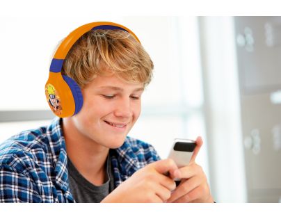 Lexibook 2v1 bluetooth skládací sluchátka Naruto s limitem hlasitosti