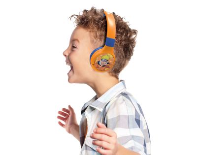 Lexibook 2v1 bluetooth skládací sluchátka Naruto s limitem hlasitosti