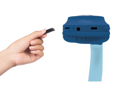 Lexibook 3D bezdrátová sluchátka Stitch se světelnými efekty a limitem hlasitosti