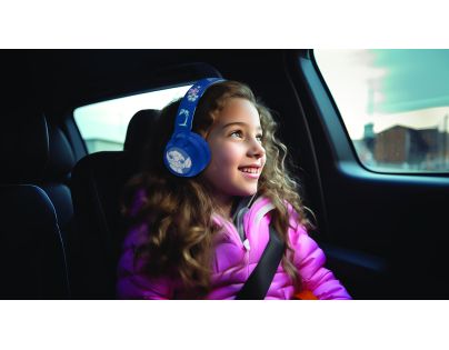 Lexibook 3D bezdrátová sluchátka Stitch se světelnými efekty a limitem hlasitosti