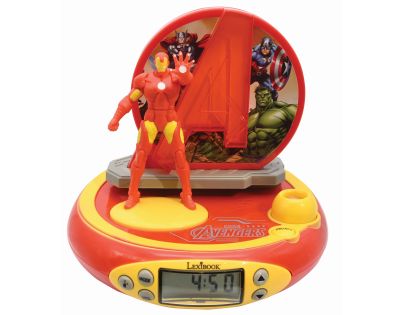 Lexibook 3D budík Avengers s projekcí času