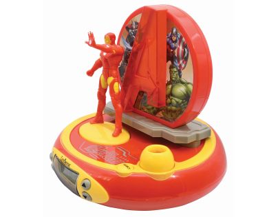 Lexibook 3D budík Avengers s projekcí času