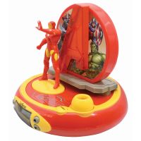 Lexibook 3D budík Avengers s projekcí času 2