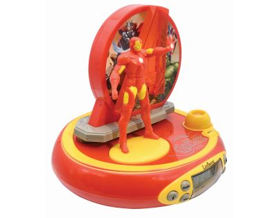 Lexibook 3D budík Avengers s projekcí času