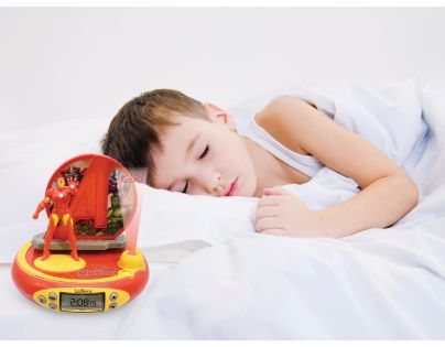 Lexibook 3D budík Avengers s projekcí času