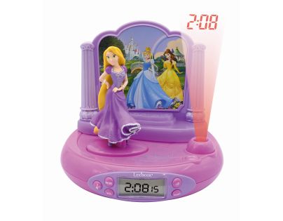 Lexibook 3D budík Disney princezny s projekcí času