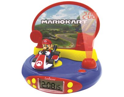 Lexibook 3D budík Mario Kart s projekcí času