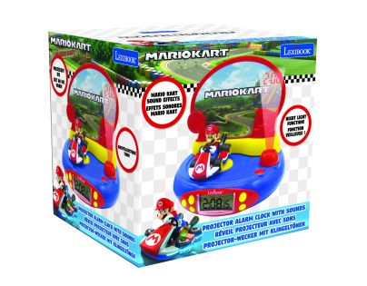Lexibook 3D budík Mario Kart s projekcí času