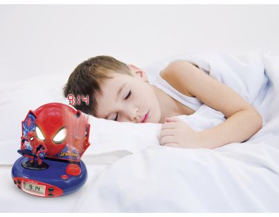 Lexibook 3D budík Spiderman s projekcí času