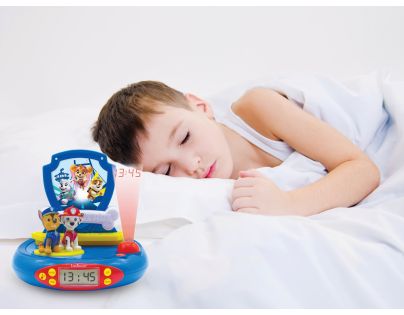 Lexibook 3D budík Tlapková patrola s projekcí času