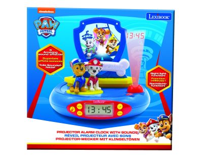 Lexibook 3D budík Tlapková patrola s projekcí času