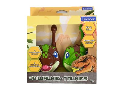 Lexibook 3D vysílačky Dinosaurus s dosahem 500 m