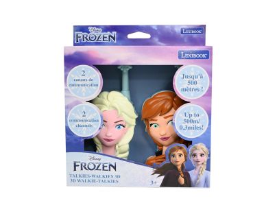 Lexibook 3D vysílačky Frozen s dosahem 500 m