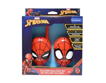Lexibook 3D vysílačky Spiderman s dosahem 500 m