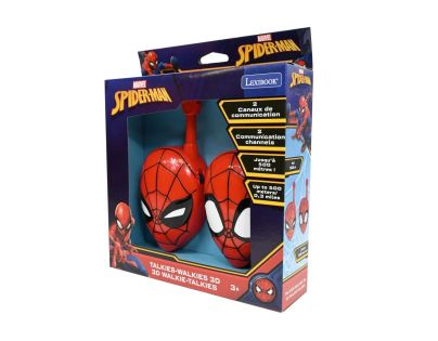 Lexibook 3D vysílačky Spiderman s dosahem 500 m